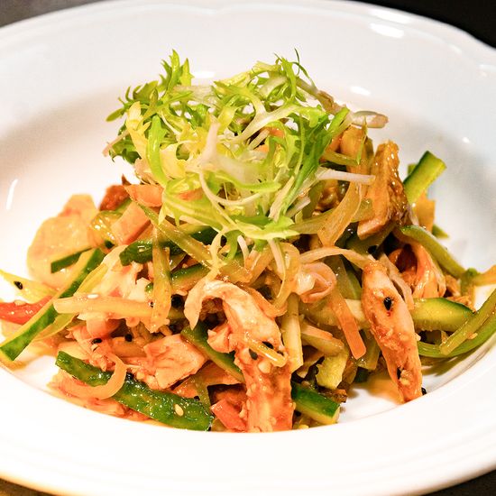 Цыпленок пекинский с устричными вешенками