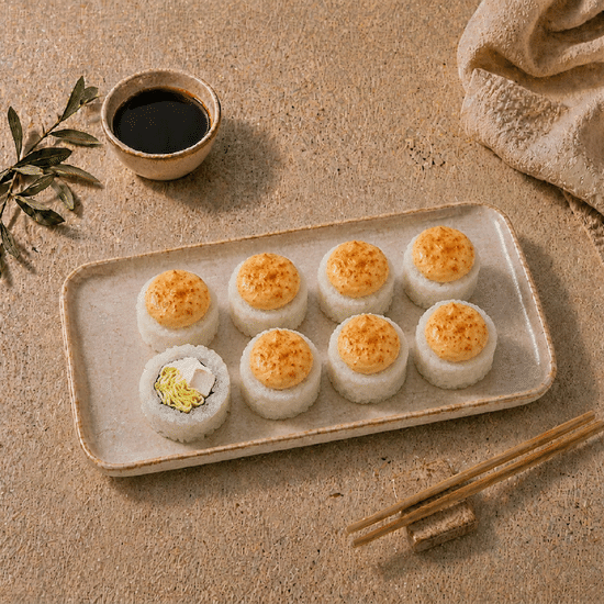 Ролл Мотояки с курицей запеченный