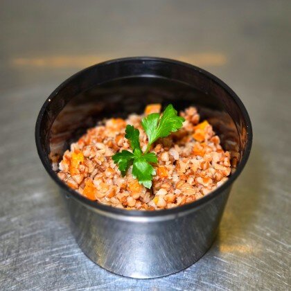 Каша гречневая с овощами