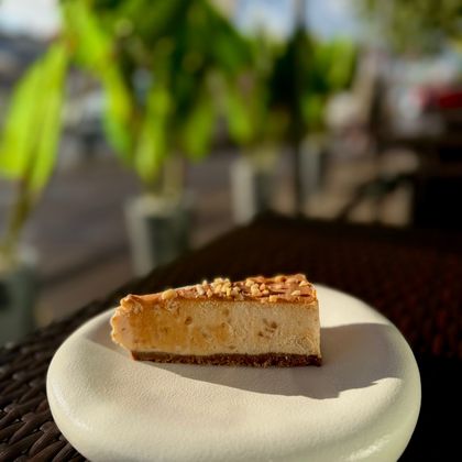 Чизкейк карамель орех