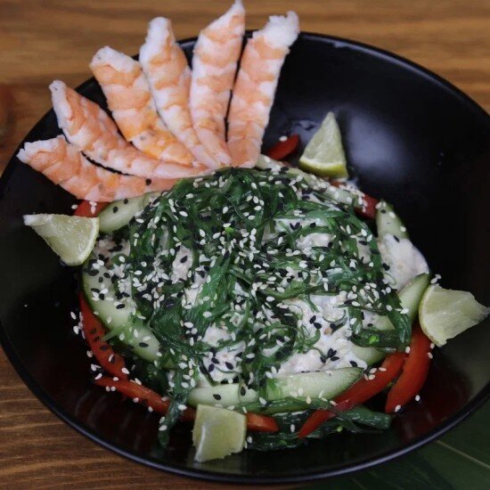 Чука с креветкой