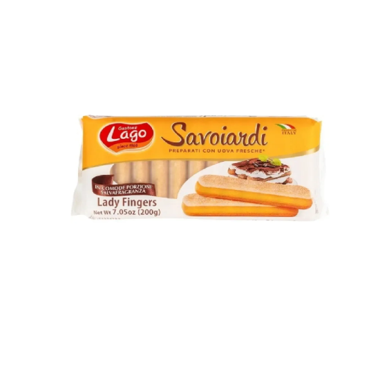 Печенье Савоярди Gastone Lago для тирамису, Италия, 200 г