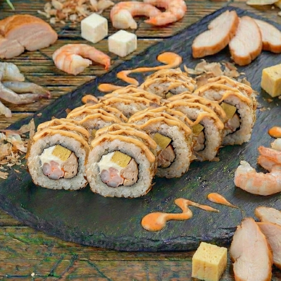 Ролл «Тануки»