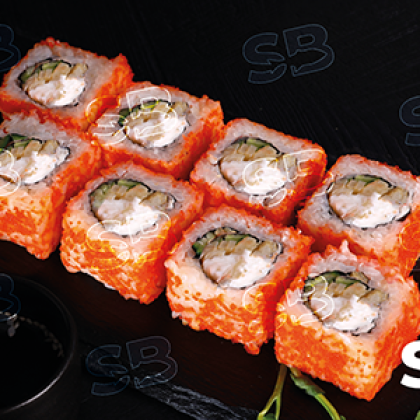 Ролл Тамаго краб