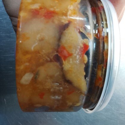 Креветки в экзо соусе 1/100