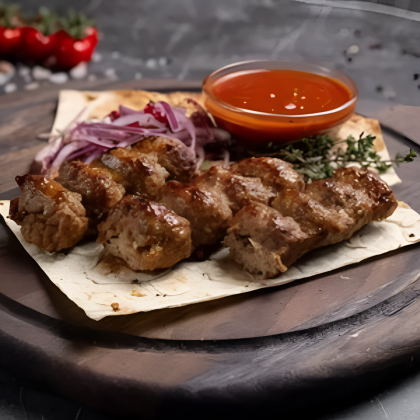 Люля-кебаб из баранины