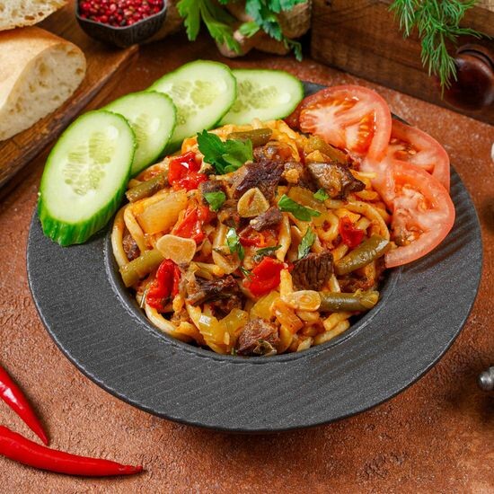 Лагман жареный