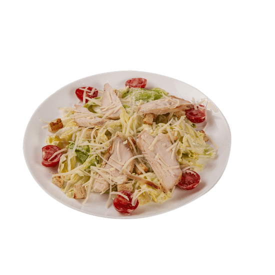 Салат Цезарь с курицей