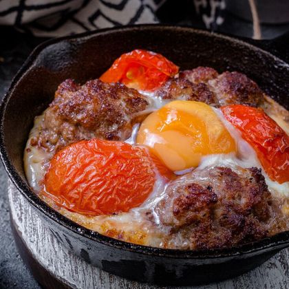 «Тава-кебаб» из телятины и ягненка