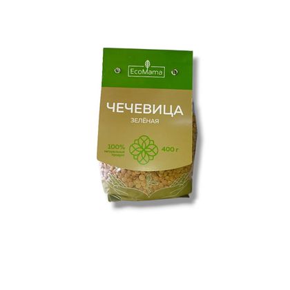 Экомама зеленая Чечевица 400 гр