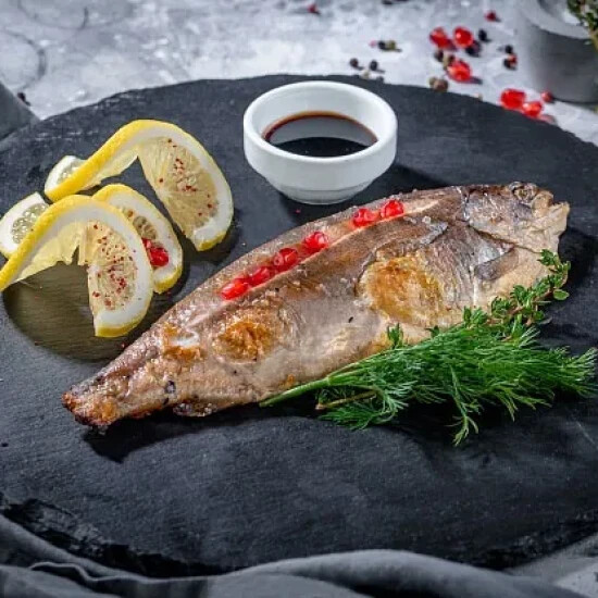 Шашлык из сибаса