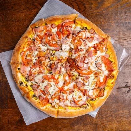 Гига-пицца Хрючило или Подружка Пеппы 1,8 кг