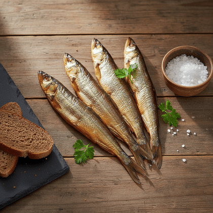 Корюшка холодного копчения