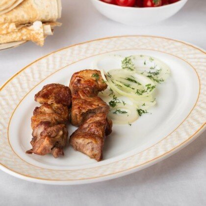 Шашлык из свиной шеи