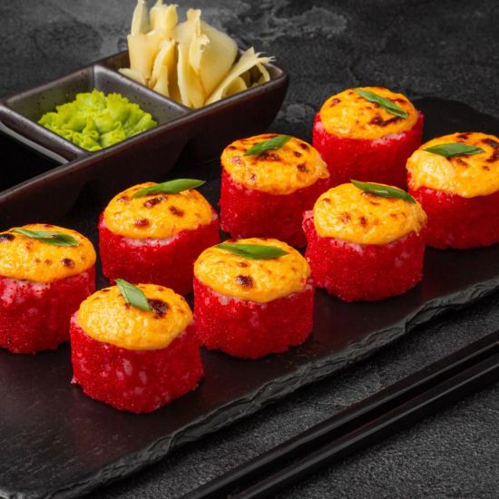 Запеченные с крабом