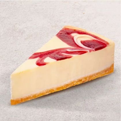 Чизкейк с клубникой