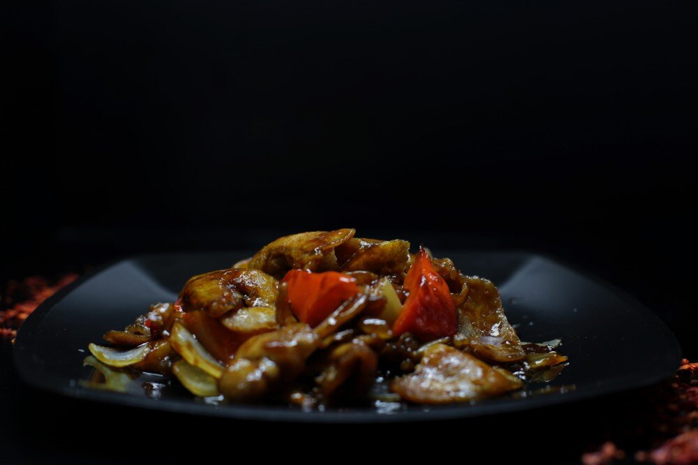 Свинина с баклажаном