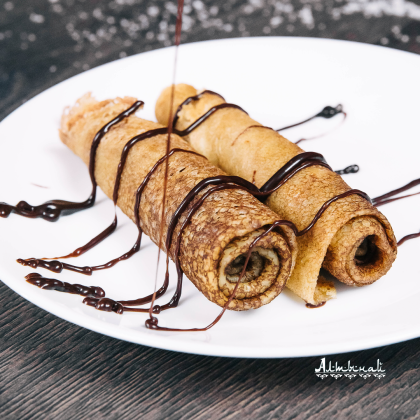 Со сладким топпингом