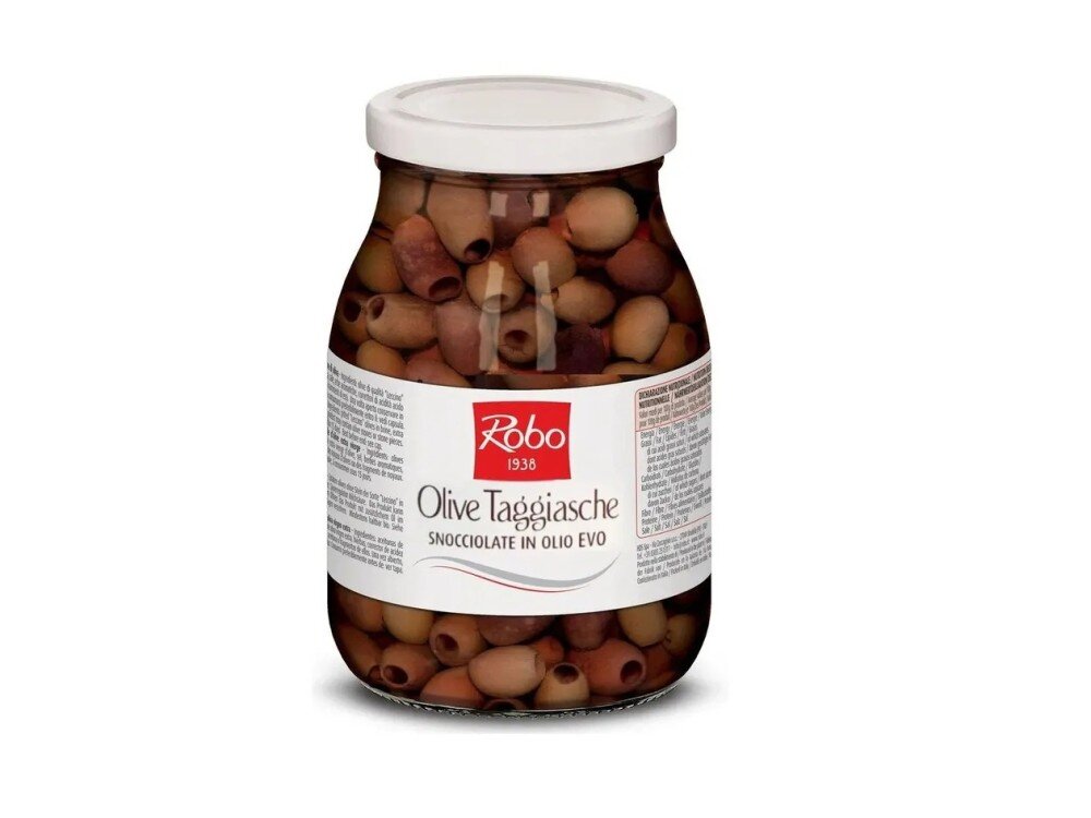 Таджасские Оливки ROBO в оливковом масле без косточки, 900 г