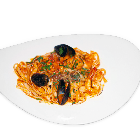 Удон с морепродуктами