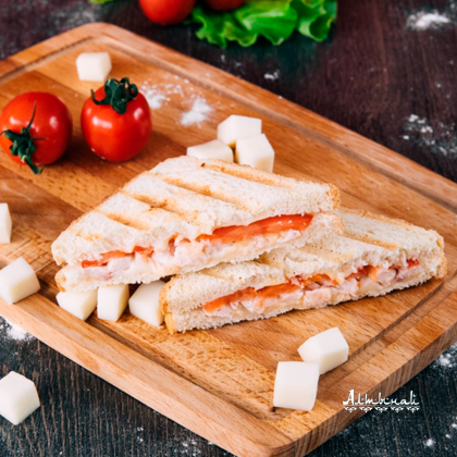 С курицей и сыром