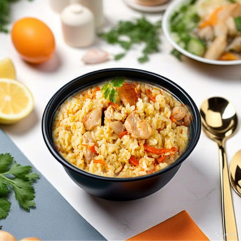 Плов с индейкой