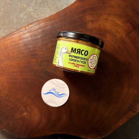 Мясо гуся в собственном соку ст/б