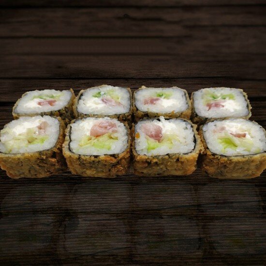 Темпура ролл «С беконом»