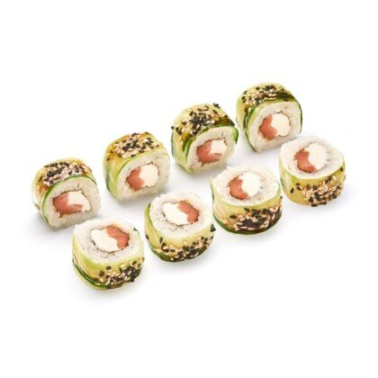 Ролл «Зеленый бит сяке»