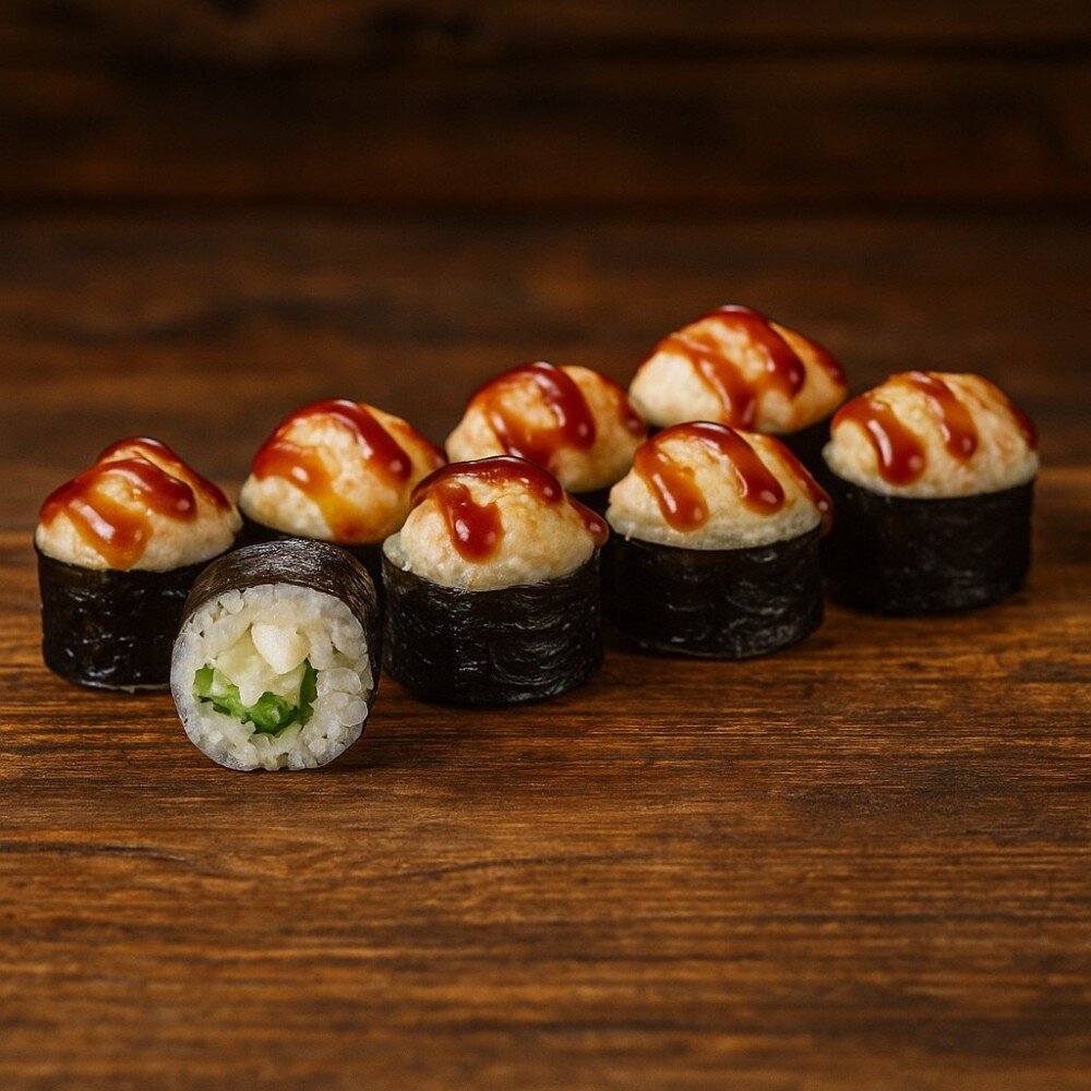 Запечённый мини с беконом