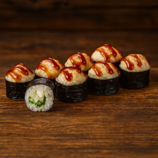 Запечённый мини с беконом