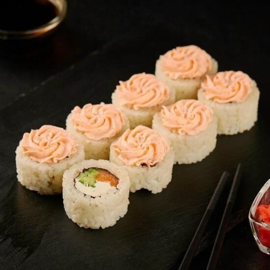 Лава с лососем