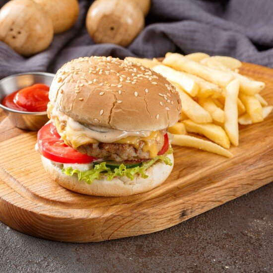 Бургер куриный мини