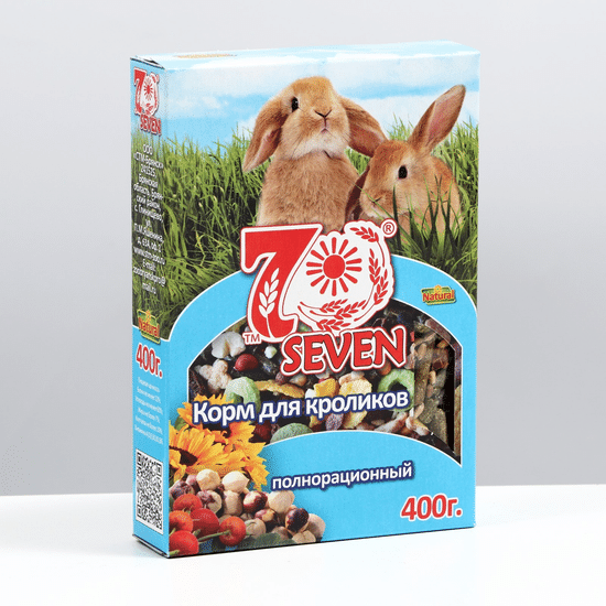 Seven Seeds Special корм полнорационный для кроликов, 400 г