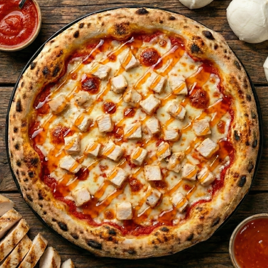 Пицца «Кисло-сладкий цыпленок»