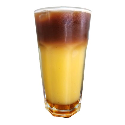 Апельсиновый холодный кофе