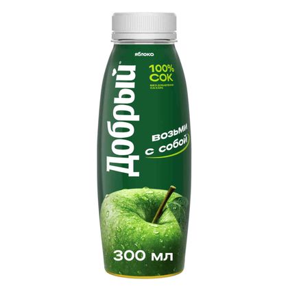 Добрый Сок Яблочный 0.3