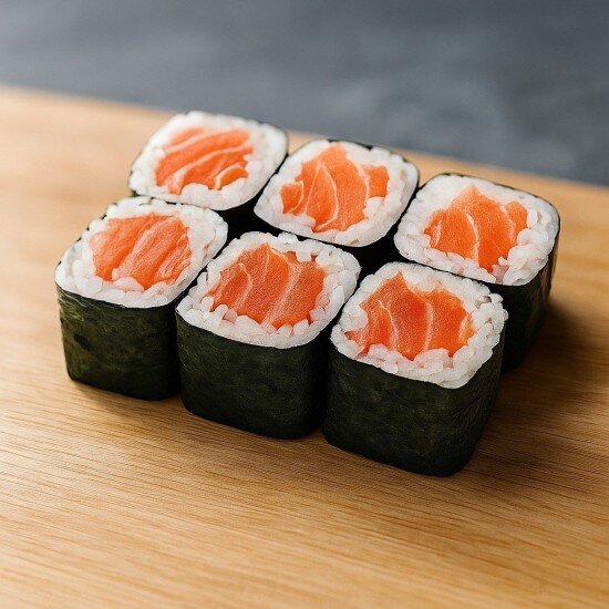 Мини ролл «Копченый лосось»
