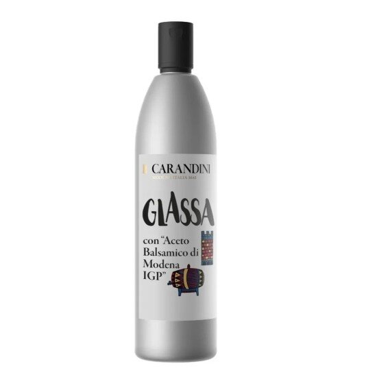 Cоус CARANDINI "Glassa" c добавлением бальзамического уксуса Модены, Италия, 500 мл