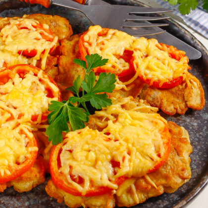 Мясо по-французски (курица)