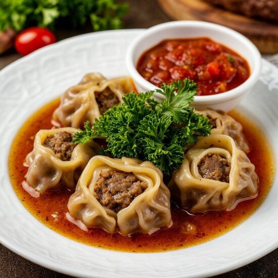 Манты варенные