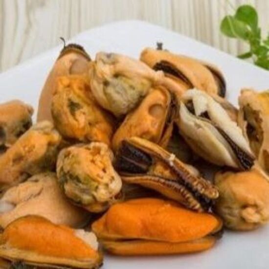 Мясо мидий очищенное 100/200