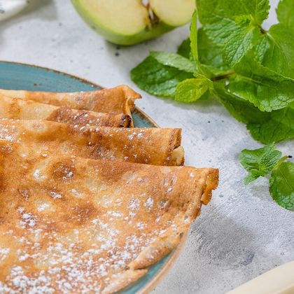 Блины со сгущенкой