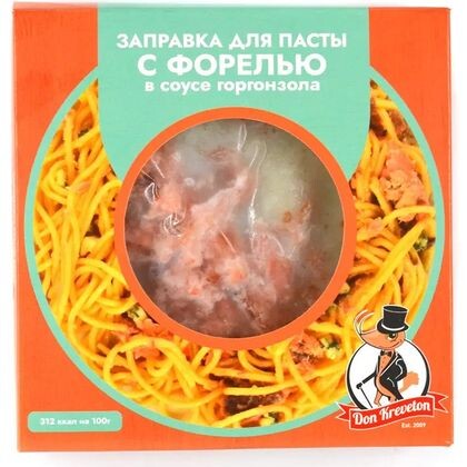 Заправка с форелью в соусе "Горгонзола" 200 г