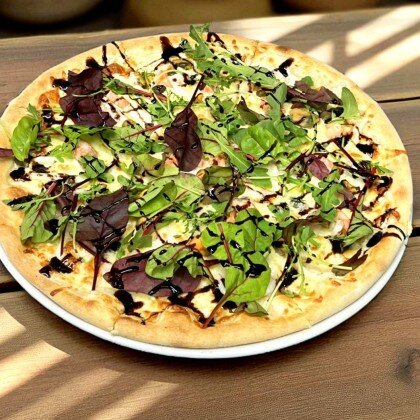 Пицца с морепродуктами