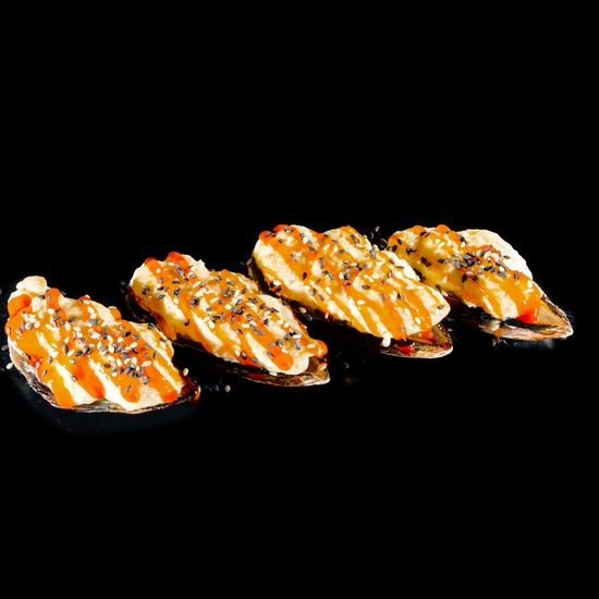 Запеченные Мидии