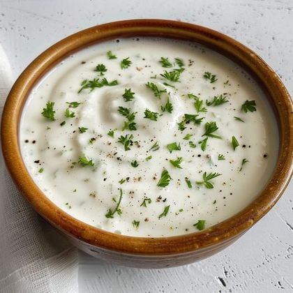 Мацони-соус (с мятой чесночный)