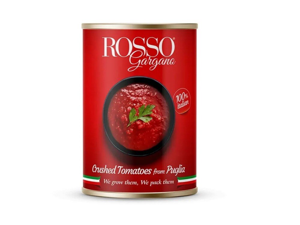Томаты Rosso Gargano Polpa очищенные, давленые в собственном соку