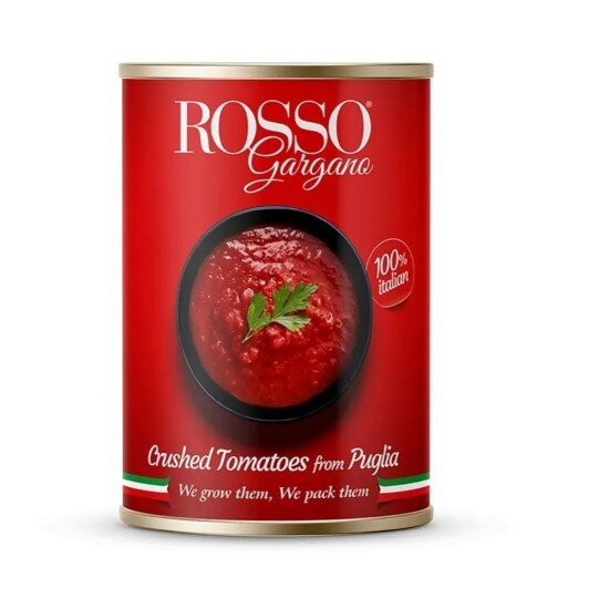 Томаты Rosso Gargano Polpa очищенные, давленые в собственном соку