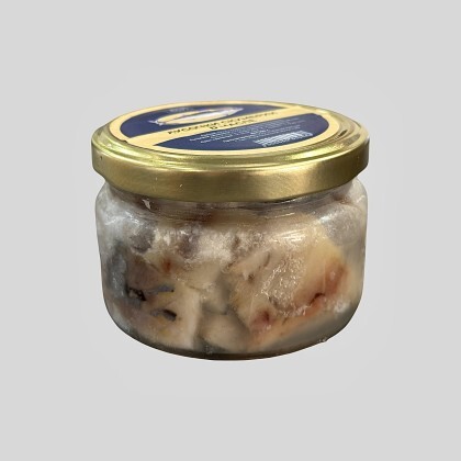 Кусочки скумбрии в масле ст/б 1/200